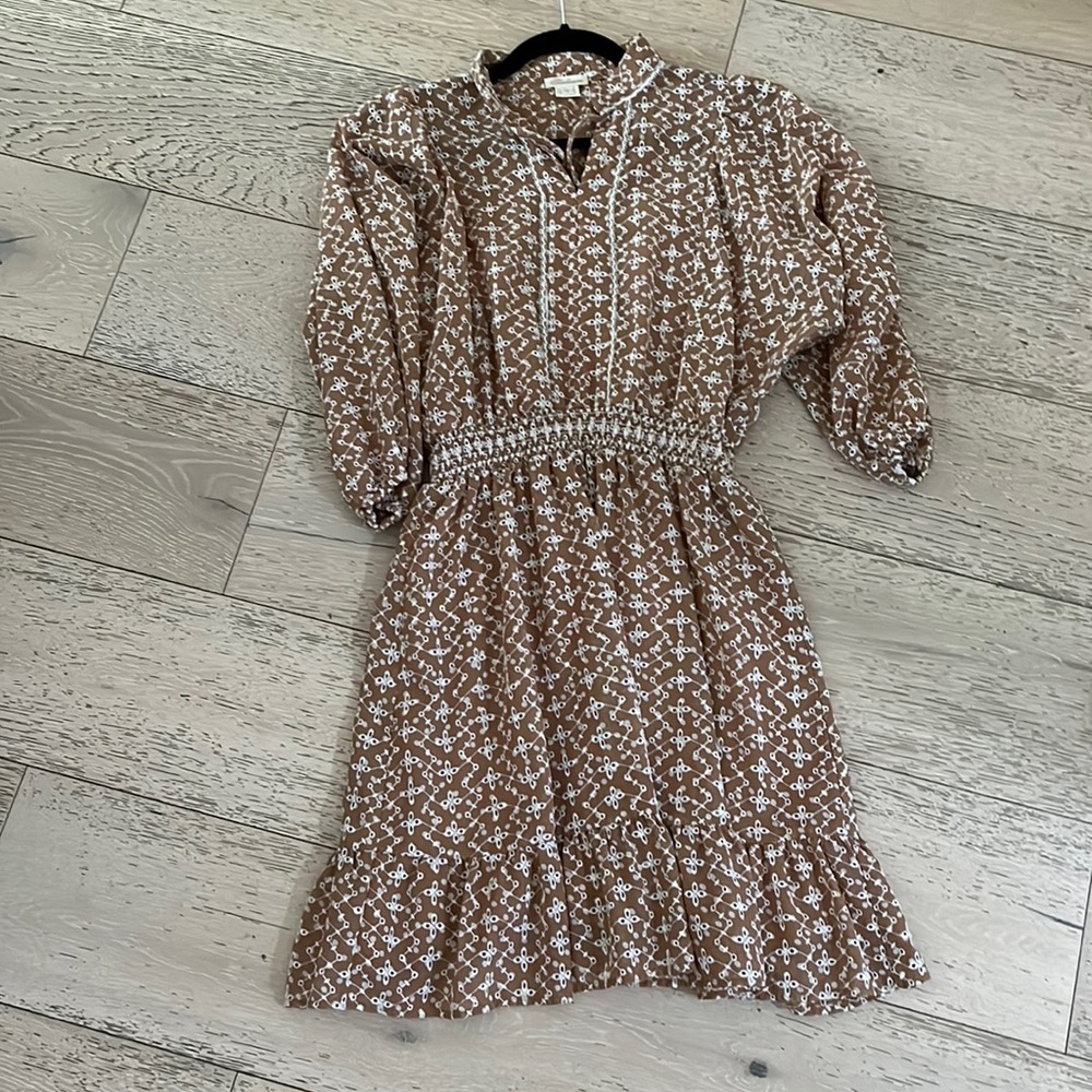 Shoshana Eyelet mini dress